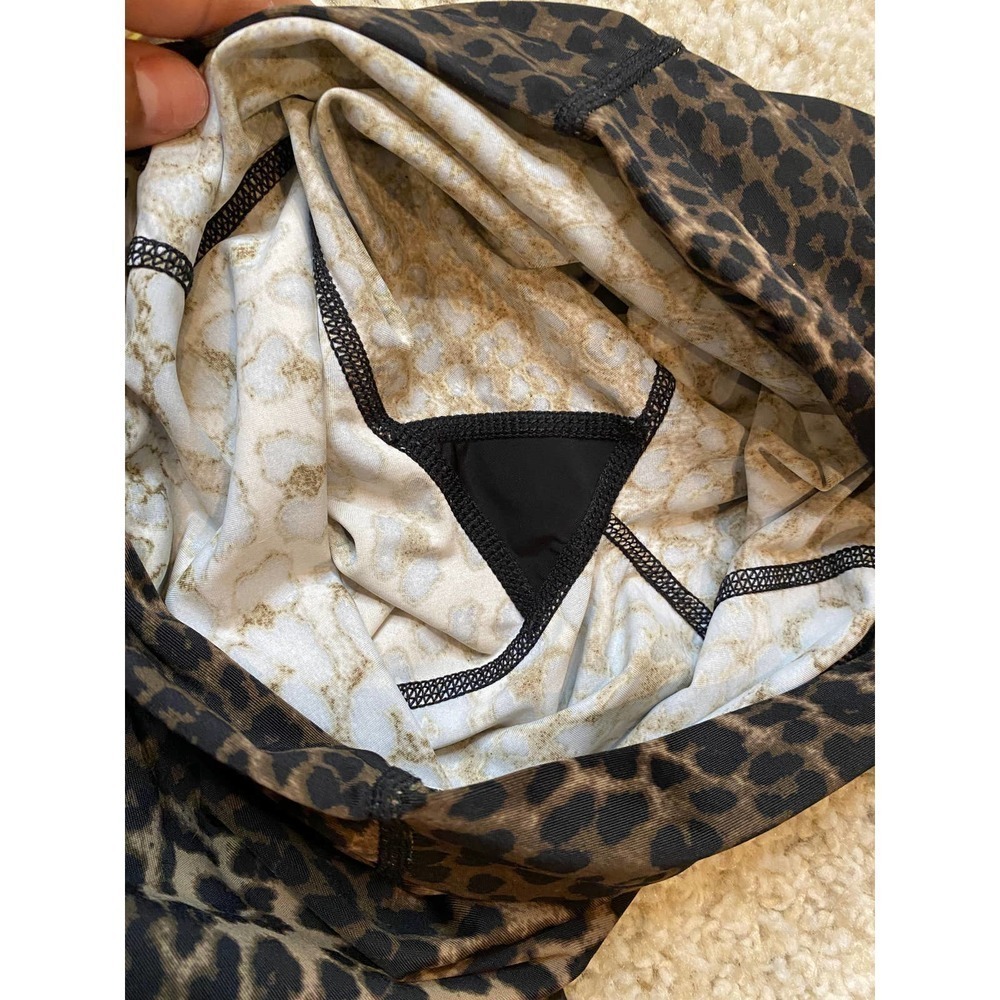 The Upside Leopard Cropped Yoga Legging - Picture 4 of 7